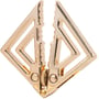 Затискачі для сосків з важкою підвіскою LOCKINK Adjustable Nipple Clamps with Heavy Pendant - Golden: Виробник LOCKINK