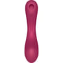 Вакуумний стимулятор із вібрацією Satisfyer Curvy Trinity 1 Red фото 7