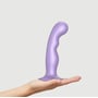 Насадка для страпона Strap-On-Me Dildo Plug P&G Lilas Metallic XXL: Наличие вибрации Нет