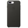 Чохол для iPhone Apple Leather Case Charcoal Gray (MQHP2) for iPhone 8 Plus/iPhone 7 Plus