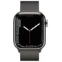 Apple Watch Series 7 45mm GPS+LTE Graphite Stainless Steel Case with Graphite Milanese Loop (MKL33)