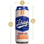 Мастурбатор Schag's by Blush - Luscious Lager Masturbator - Frosted: Діаметр, см 7.62