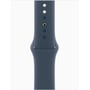 Apple Watch SE 2 2023 40mm GPS Silver Aluminum Case with Storm Blue Sport Band - S/M (MRE13): Цвет серебристый (Silver)