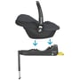 Автокресло Maxi-Cosi CabrioFix i-Size Essential Graphite (8558750112): Группа 0-13 кг (группа 0+)