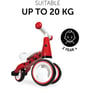 Беговел детский Hauck 1st Ride Three Ladybug Red (80301-5): Диаметр колес, дюймов 6