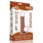 Фалоімітатор LoveToy Sliding-Skin Dual Layer Dong 7" Brown: Призначення Вагинальные