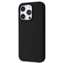 Чехол для iPhone Proove Silicone Case with Magnetic Ring Black for iPhone 15 Pro