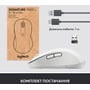 Мишка Logitech Signature M650 L Wireless Mouse for Business Off-White (910-006349): інтерфейс підключення Bluetooth, Wireless