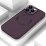 Чохол для iPhone TPU Case Bonbon Metal Style with MagSafe Plum for iPhone 12 Pro Max: Колір бордовый