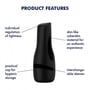 Мастурбатор Satisfyer Men Classic (Black), ніжний матеріал, зручний корпус фото 7