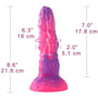 Фаллоимитатор-насадка Hismith Silicone Tentacle Dildo Monster Series: Назначение Вагинальные