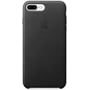 Чохол для iPhone Apple Leather Case Black (MMYJ2/MQHM2) for iPhone 8 Plus/iPhone 7 Plus