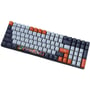 Клавиатура Motospeed Darmoshark K1 Pro Gateron Blue (dmk1progb): Интерфейс подключения Wireless (радио интерфейс)