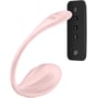 Виброяйцо Satisfyer Ribbed Petal Connect App Rose