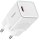 Зарядний пристрій Baseus USB-C Wall Charger GaN3 1С 30W White (CCGN010102)