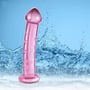 Стеклянный фаллоимитатор Love Toy Glass Romance Dildo 7.5" Pink: Назначение Вагинальные