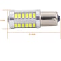 iDial 475 P21W 33 SMD High power BA15S 450 lm 6000K 12V бл. (2шт.): Задня оптика Повороти, Габарити, Стоп, Противотуманная, Задній хід