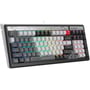 Клавиатура A4-Tech Bloody B950 RGB Warrior Grey: Дополнительно подсветка клавиш, бесшумная