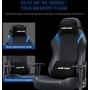 Кресло игровое Anda Seat Luna Black/Blue Size L (AD18-44-BS-PV) фото 12