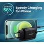 Зарядний пристрій Ugreen USB-C Wall Charger CD137 20W Black (10191): Сила струму 2.4А и более