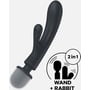 Вибратор-кролик + массажер 2в1 Satisfyer Triple Lover Gray: Назначение Вагинальные