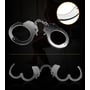 Наручники LoveToy Fetish Pleasure Metal Hand Cuffs: Колір серебристый