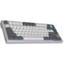 Клавіатура Motospeed Darmoshark K8 Gateron Silver Pro White-Gray (dmk8wgspro): інтерфейс підключення Wireless (радио интерфейс)