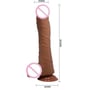 Фаллоимитатор на присоске Baile Beautiful ALEX 10.6'' Brown, BW-008037NR-1: Мошонка Есть