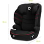 Автокресло Lionelo Lars I-Size Sporty 15-36 кг Black Red: Цвет черно-красный