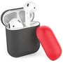 Чохол для навушників AhaStyle Silicone Duo Case Navy Blue / Red (X0023OAR91) for AirPods