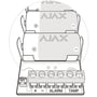 Бездротовий модуль для інтеграції сторонніх датчиків Ajax Transmitter/Jeweller3V CR123A фото 1