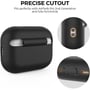 Чехол для наушников AhaStyle Silicone Case with strap Black (X003E43NDL) for Apple AirPods Pro 2 фото 4