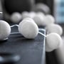 Гирлянда Cotton ball lights на 50 шаров 7,5м, White: Тип Хлопковые шарики