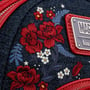 Рюкзак Loungefly LF Marvel Captain America 80th Anniversary Floral Shield Mini (MVBK0165): Возрастная группа от 12 до 16 лет