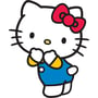 Брелок Hello Kitty Хелло Кітті з твариною (11542): Серія Hello Kitty