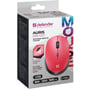 Мышь Defender Auris MB-027 Silent Wireless Red (52026): Тип сенсора оптический