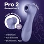 Вакуумний кліторальний стимулятор Satisfyer Pro 2 Generation 3 with Liquid Air Connect App Lilac: Для кого Для женщин