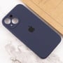 Чохол для iPhone Mobile Case Silicone Case Full Camera Protective Midnight Blue для iPhone 15: Колір синий