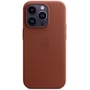 Чехол для iPhone Apple Leather Case with MagSafe Umber (MPPK3) for iPhone 14 Pro