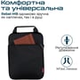 Сумка для ноутбуков Promate 13.3" Rebel-MB Black (rebel-mb.black): Цвет черный