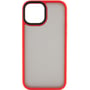 Чохол для iPhone Mobile Case TPU+PC Metal Buttons Red для iPhone 13