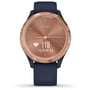 Смарт-часы Garmin Vivomove 3s Rose Gold Stainless Steel Bezel w. Navy and Silicone B. (010-02238-03): Совместимые ОС Android / iOS