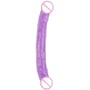 Двосторонній фалоімітатор Chisa Hi-Rubber Born To Create Pleasure 12.8" Purple