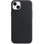 Чехол для iPhone Apple Leather Case with MagSafe Midnight (MPP93) for iPhone 14 Plus: Материалы кожа