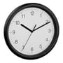 Часы настенные TFA Sweep черный d 254x34 мм (60306401)