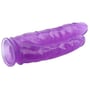 Двойной фаллоимитатор CHISA Hi-Rubber 9.4" Double Dildo Purple: Тип Классические дилдо