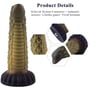 Фаллоимитатор-насадка Hismith 8.5" Squama Beast Silicone Dildo Monster Series: Назначение Вагинальные