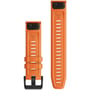 Garmin QuickFit 22 Watch Bands Ember Orange Silicone (010-12863-01): Колір оранжевый