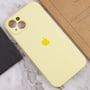 Чохол для iPhone Mobile Case Silicone Case Full Camera Protective Mellow Yellow for iPhone 15: Матеріали Силикон