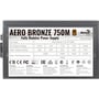 Блок питания Aerocool Aero Bronze 750M (ACPB-AR75AEC.1M): Вентилятор задней стенки нет